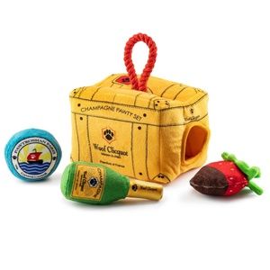 Woof Clicquot- Pawty Set Dog Toy